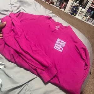 PINK Victoria's Secret Pink Long Sleeve Tee Casual Wear